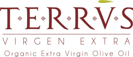 Logotipo de Terrvs, aceite de oliva virgen extra ecológico